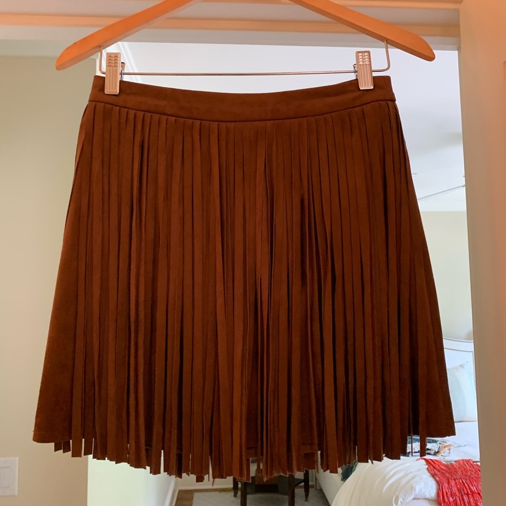 BB Dakota fringe skirt